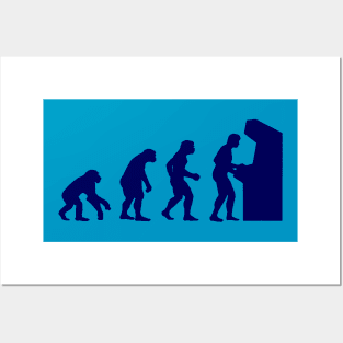 arcade evolution Posters and Art